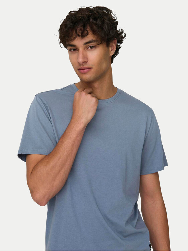 Only & Sons Only & Sons Camiseta Matt 22002973 Azul Regular Fit