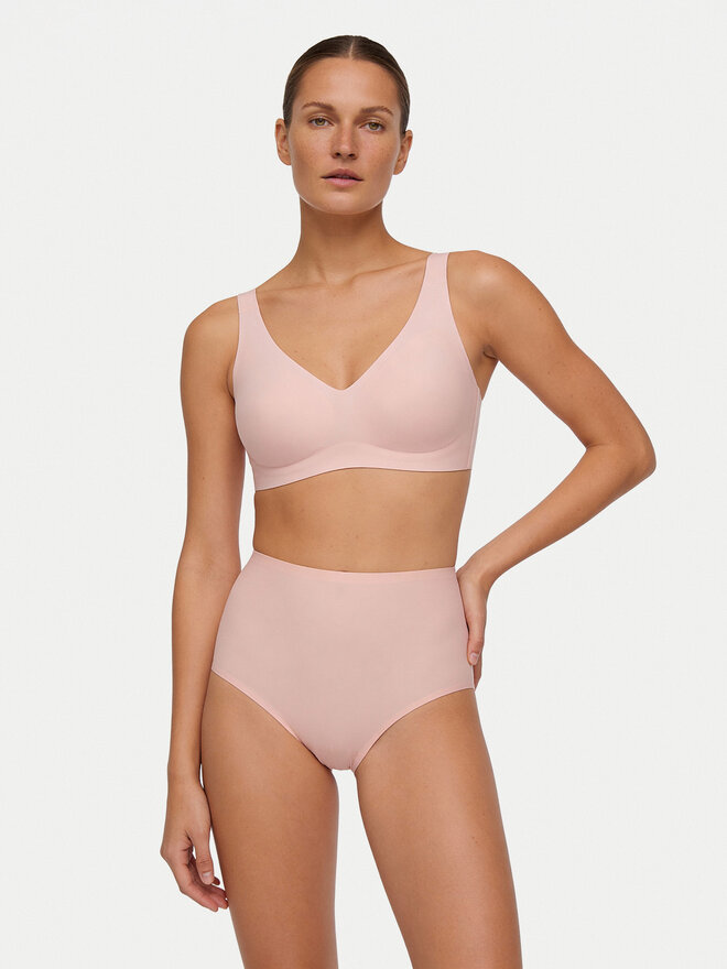 Chantelle Chantelle Klassischer Damenslip mit hoher Taille Soft Stretch C26470 Rosa
