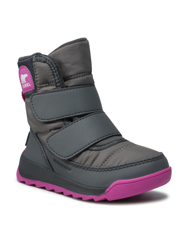 Sorel Schneeschuhe Sorel Childrens Whitney II Strap Wp NC3919 Grau