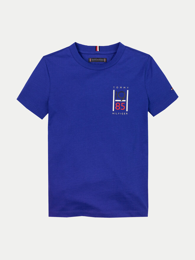 Tommy Hilfiger Tommy Hilfiger Marškinėliai KB0KB09536 D Mėlyna Regular Fit