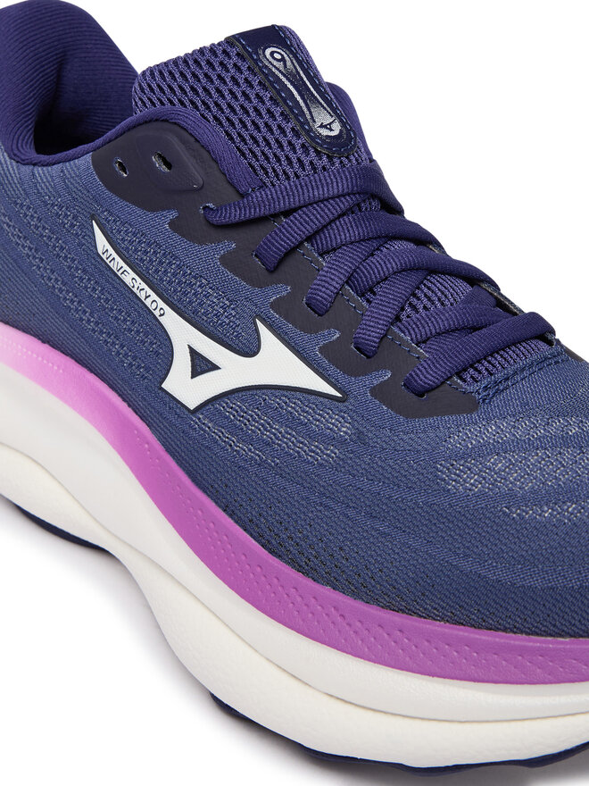Mizuno Взуття для бігу Mizuno Wave Sky 9 J1GD2502 Cиній