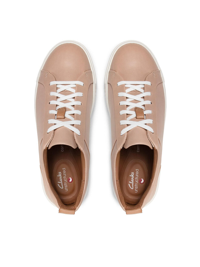 Clarks Снікерcи Clarks Un Maui Lace 261401674 Рожевий
