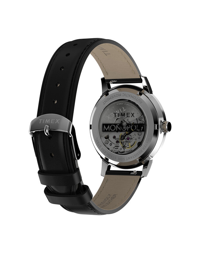 Timex Karóra Timex Lab Collab Automatic TW2Y46900 Fekete