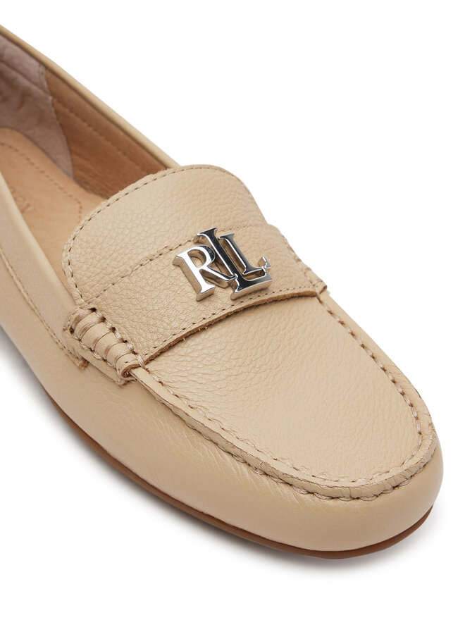 LAUREN RALPH LAUREN Mokasyny LAUREN RALPH LAUREN Barnsbury  802942768011 Beżowy