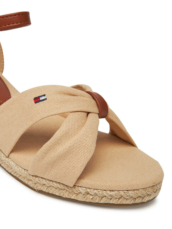 Tommy Hilfiger Espadrilės Tommy Hilfiger T3A7-33801-0048 S Smėlio