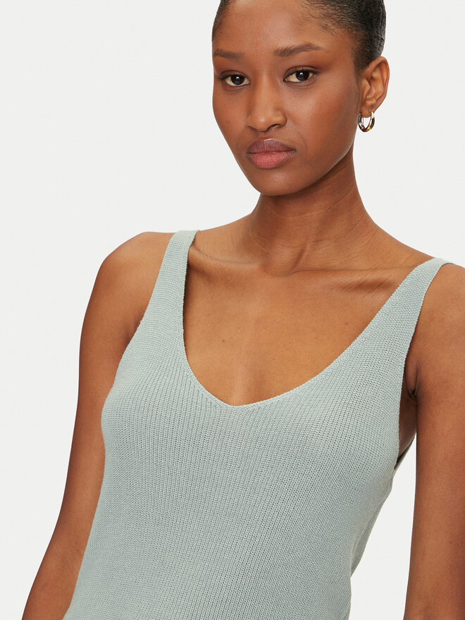 Vero Moda Vero Moda Top New Lex Sun 10281877 Zelena Regular Fit
