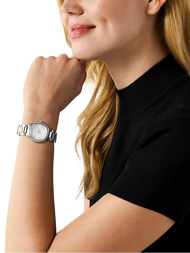 Michael Kors Годинник Michael Kors Sage MK4824 Срібний