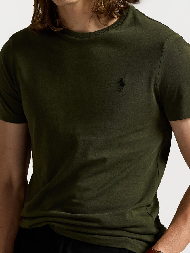 Polo Ralph Lauren Polo Ralph Lauren Camiseta 710671438180 Verde Custom Slim Fit