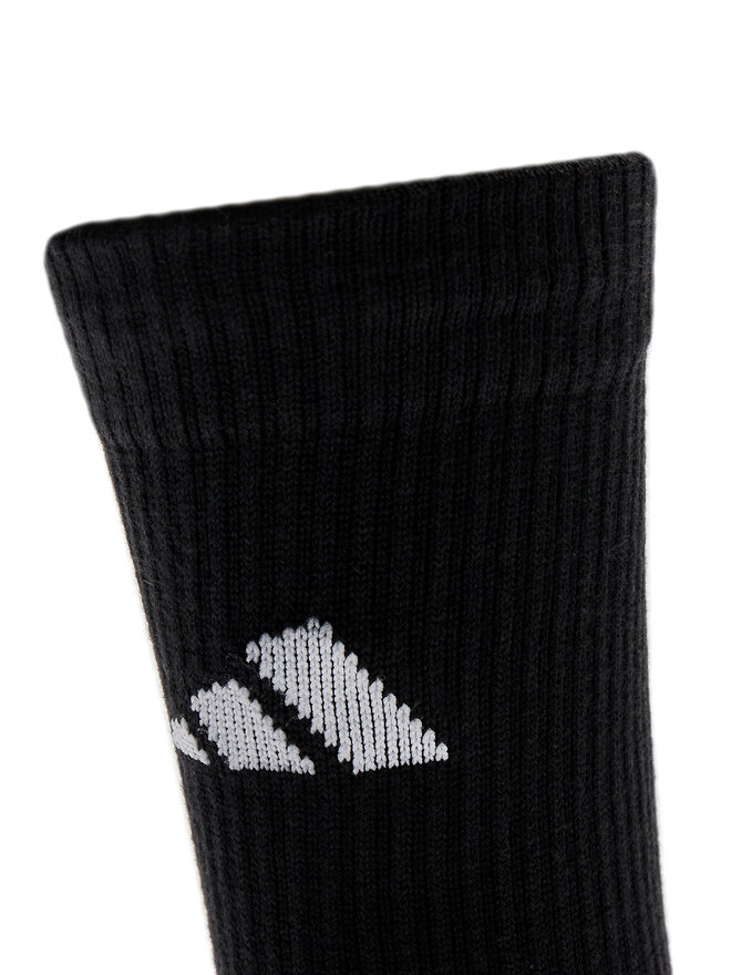 adidas Zestaw 3 par wysokich skarpet unisex adidas Performance Cushioned IP2645 Czarny