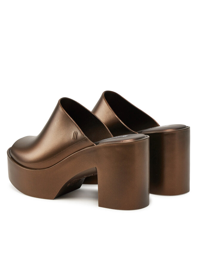 Melissa Papucs Melissa Melissa Mule Hype Metallic Ad 36497 Barna