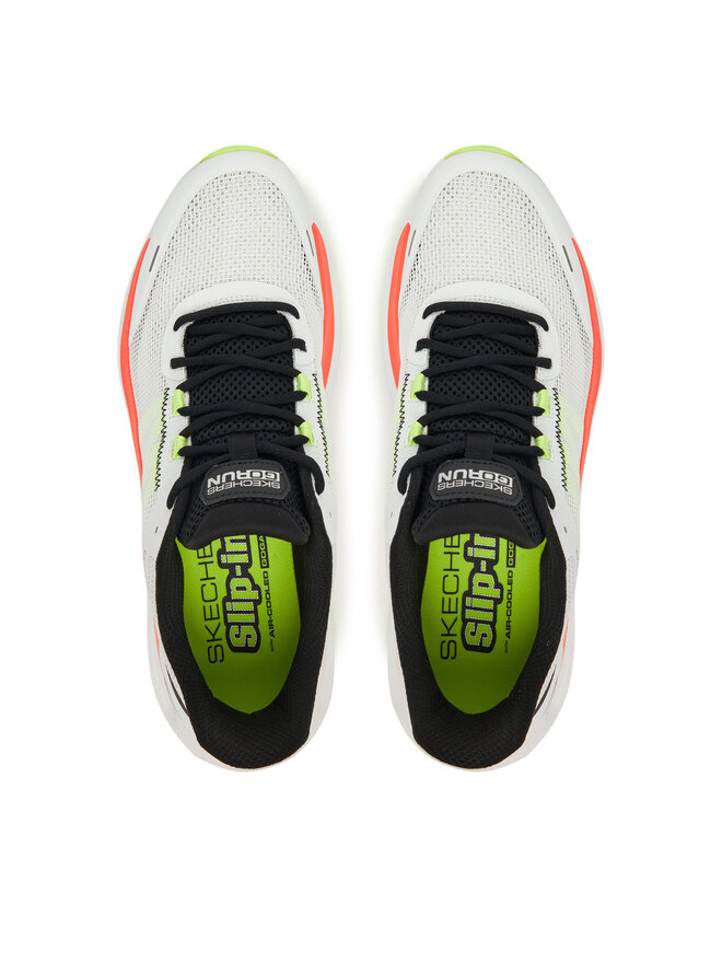 Skechers Skriešanas apavi Skechers Max Cushioning Glide-Step-Aberdeen 220422/WMLT Balts