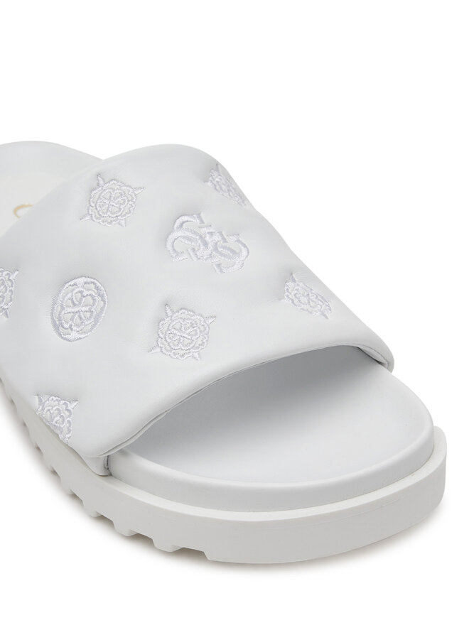 Guess Klapki Guess FLJFA2ELE19 Biały