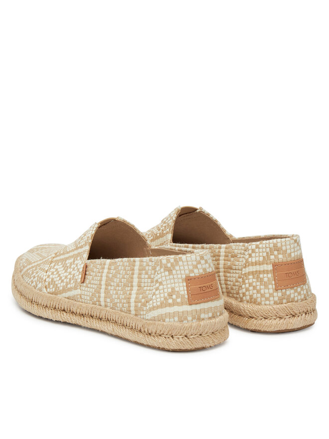 Toms Īsi apavi Toms Alpargata Rope 2.0 10021817 Écru
