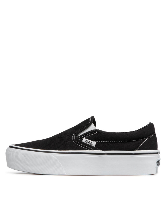 Vans Tenisky Vans Classic Slip-On P VN00018EBLK Čierna