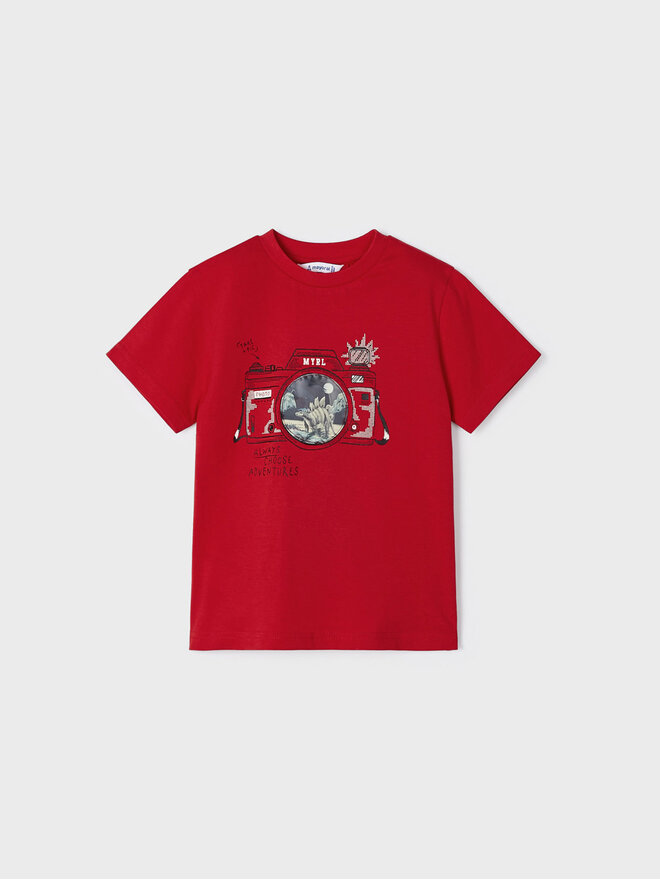 Mayoral Mayoral Camiseta 3003 Rojo Regular Fit
