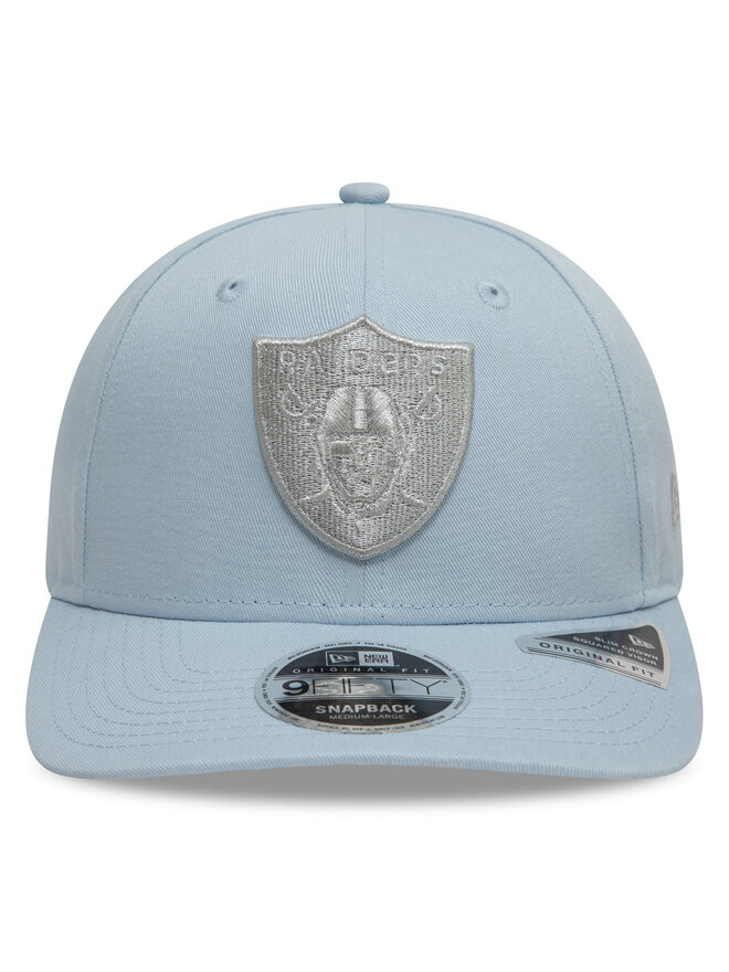 New Era Kapa s šiltom New Era Las Vegas Raiders Metallic 9FIFTY 60595207 Svetlo modra