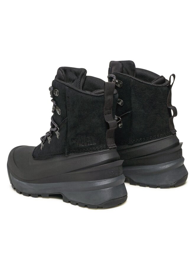 The North Face Cizme de zăpadă The North Face Chilkat Lace Wp NF0A5LW3KT01 Negru