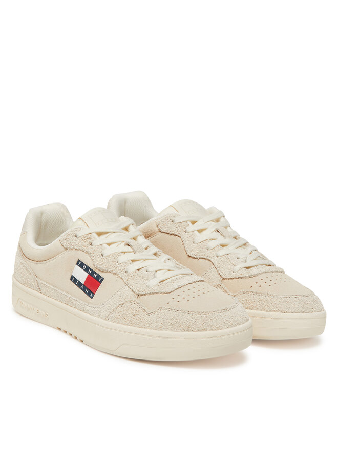 Tommy Jeans Αθλητικά Tommy Jeans Tjm Cupsole Suede EM0EM01568 Εκρού