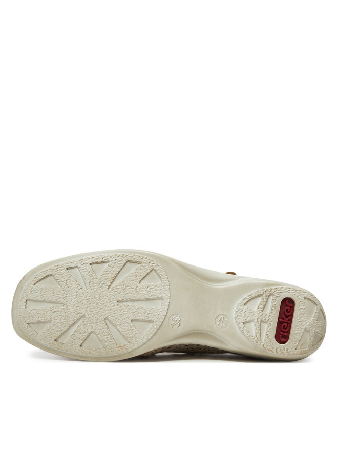 Rieker Halbschuhe Rieker 413G4-90 Beige