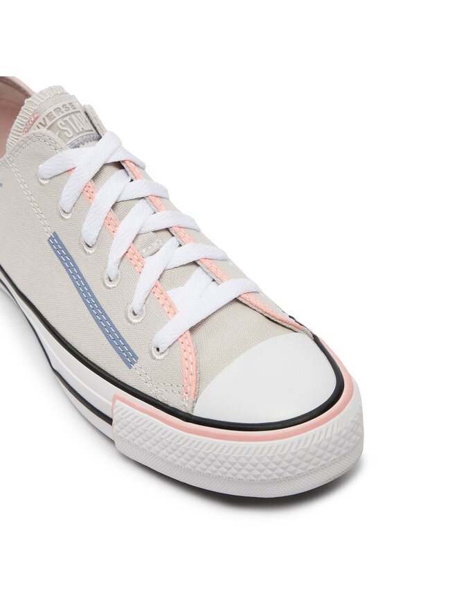 Converse Кецове Converse Chuck Taylor All Star Color Pop Ox A07593C Сив