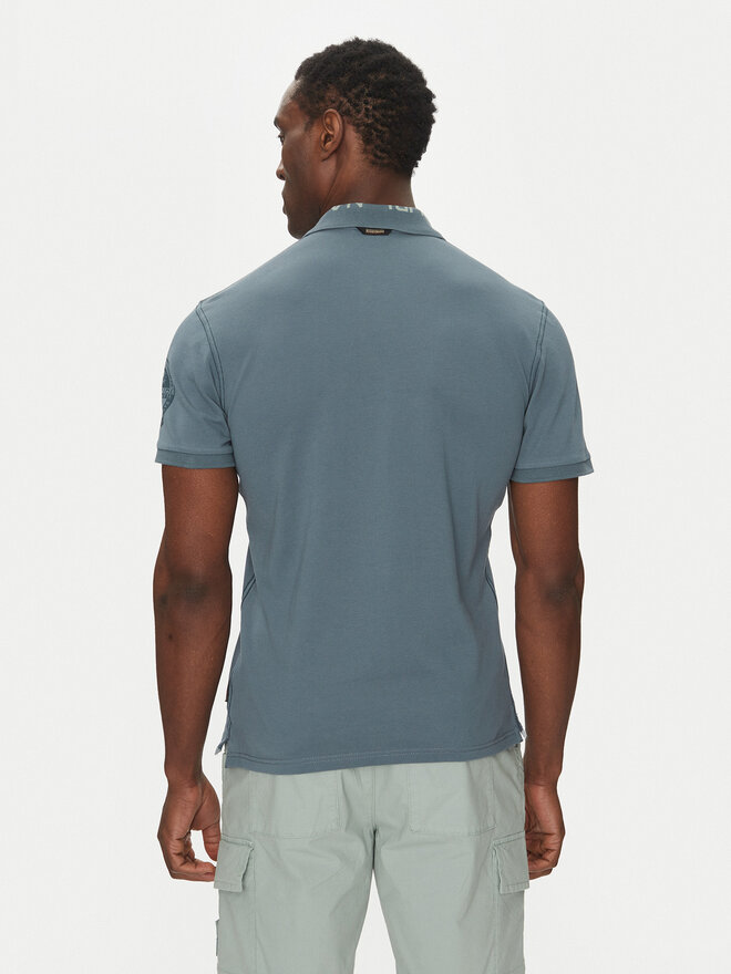 Napapijri Napapijri Poloshirt E-Amundsen NP0A4IN9 Blau Regular Fit