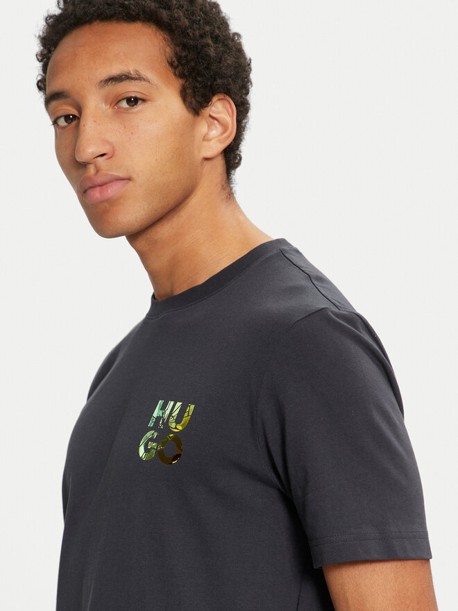 HUGO Hugo T-Shirt Diridumti 50522134 Dunkelblau Regular Fit