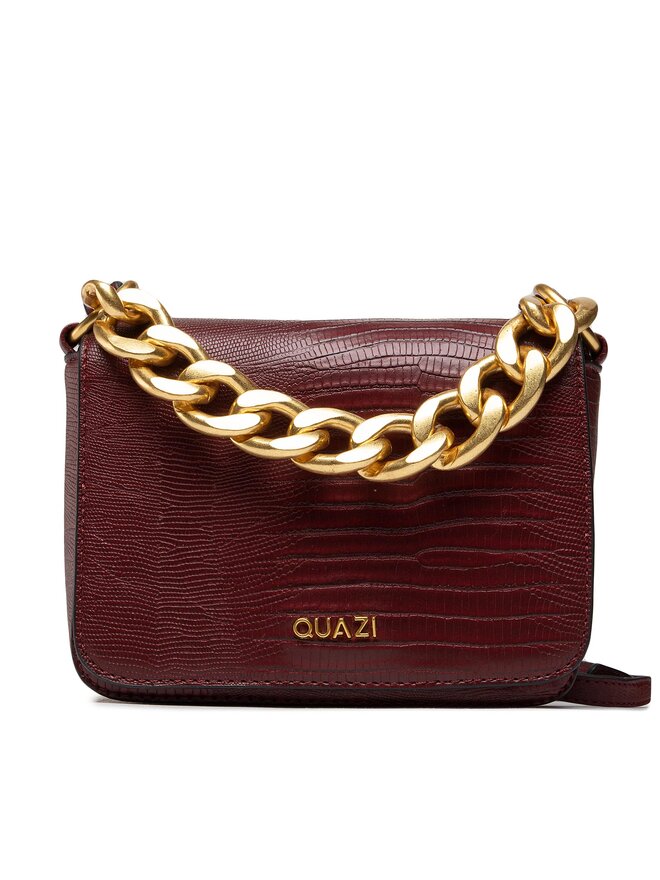 QUAZI Ročna torba QUAZI MQR-J-016-02 Bordo rdeča