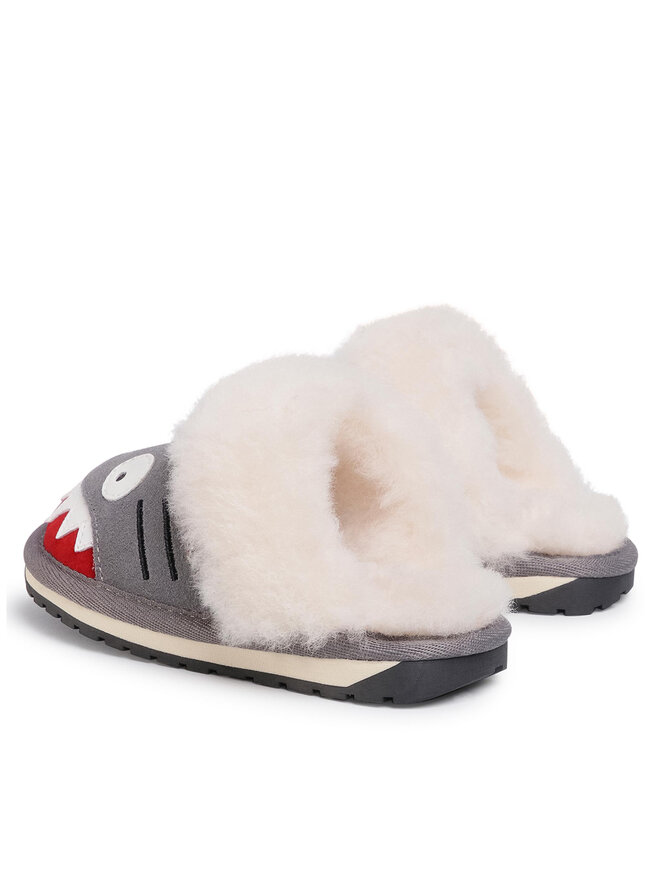 EMU Australia Hausschuhe EMU Australia Shark Slipper K12436 Grau