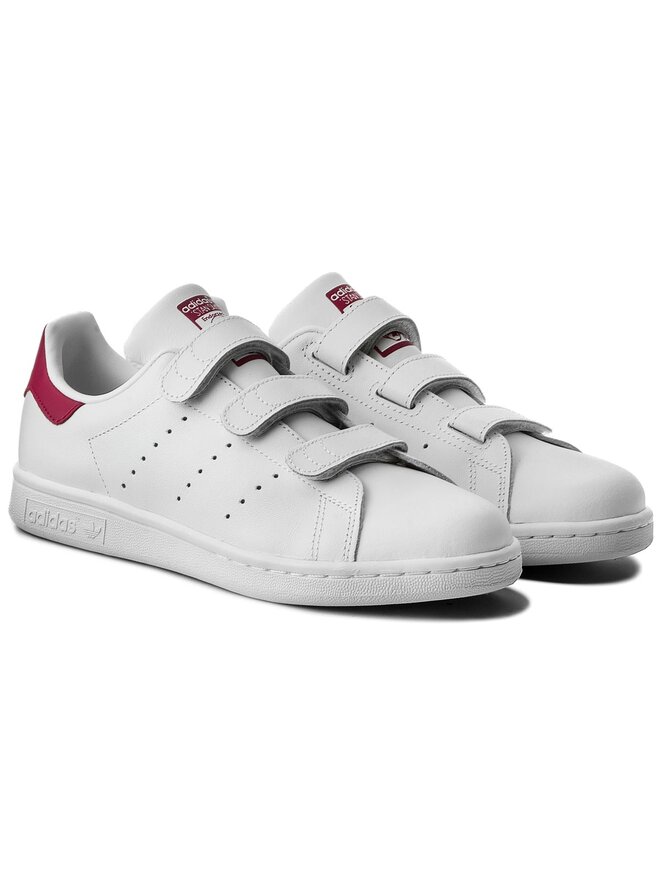 Sneakers adidas Stan Smith CF J CG3619 Blanc chaussures