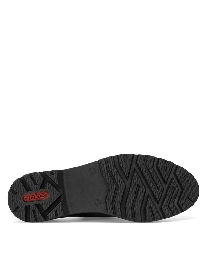 Rieker zapatos Oxford Rieker 45502-00 Negro