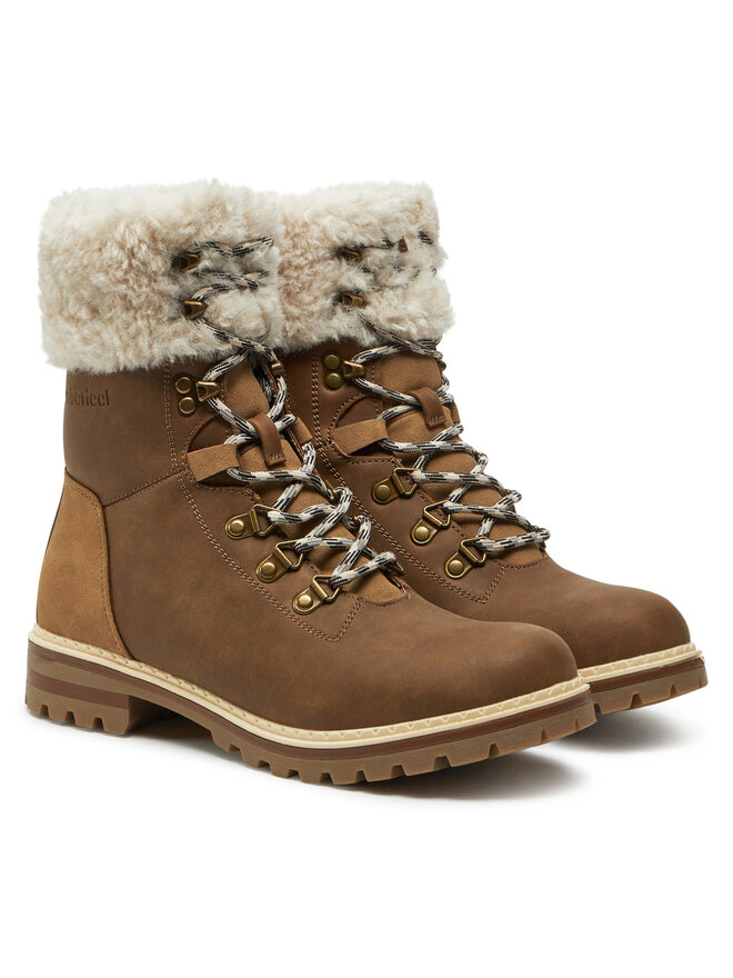 Kimberfeel Schnürstiefeletten Kimberfeel Pixie Braun