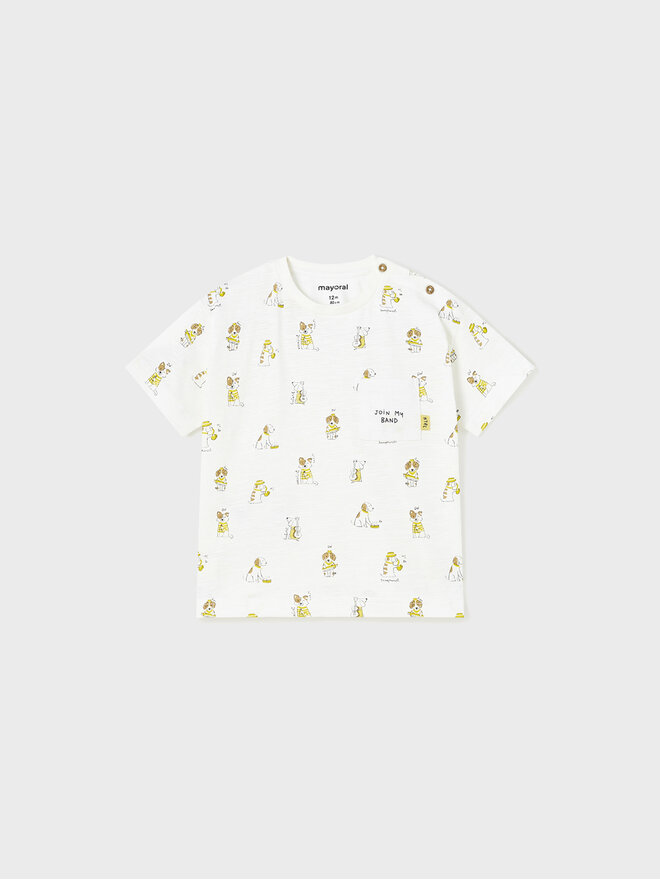 Mayoral Mayoral T-Shirt 1016 Weiß Regular Fit