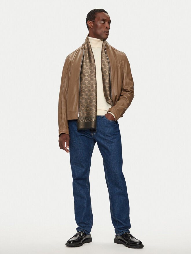 Guess Szalik Guess AM9437 POL03 Beżowy