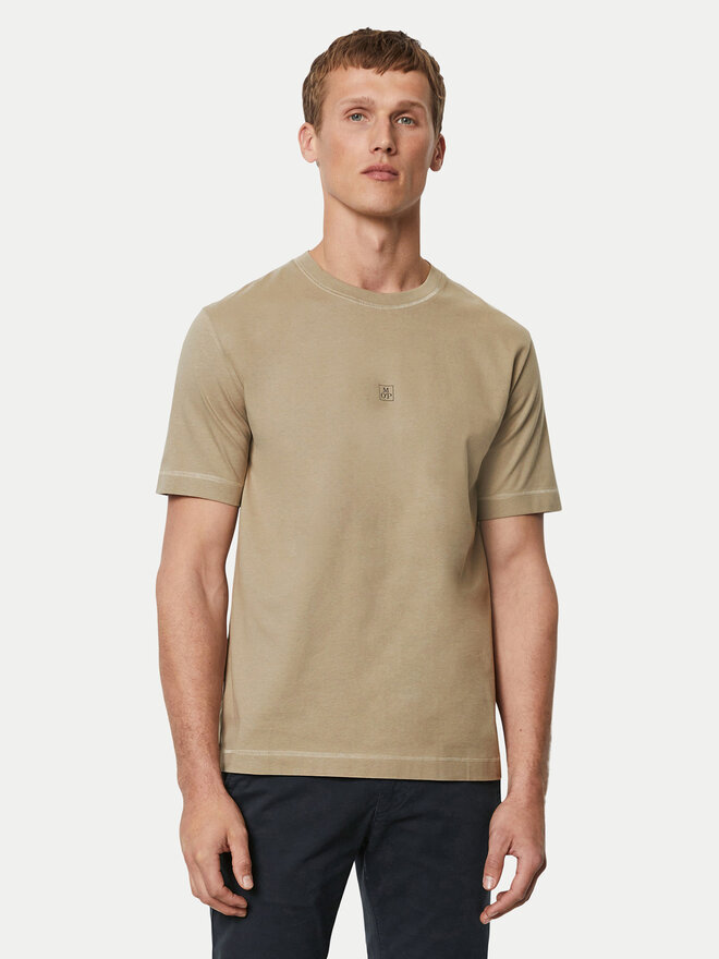 Marc O'Polo Marc O'Polo Marškinėliai 426 2012 51604 Smėlio Regular Fit