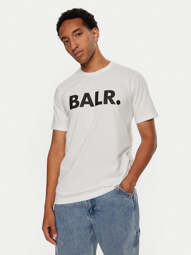 BALR. BALR. T-Shirt B1112.1048.906 Λευκό Regular Fit