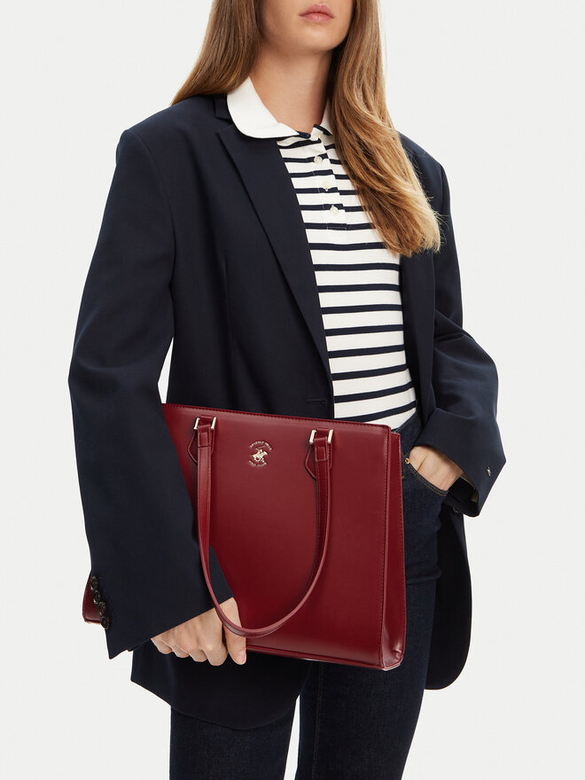 Beverly Hills Polo Club Torebka Beverly Hills Polo Club C-BHPC-B-008-06 Bordowy