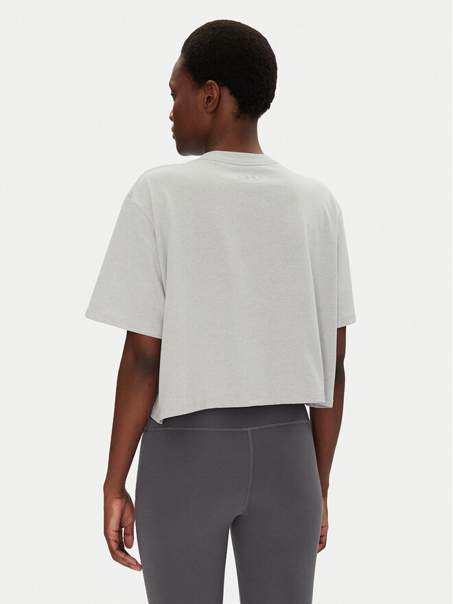 Under Armour Under Armour Marškinėliai Rival 1389721 Pilka Loose Fit