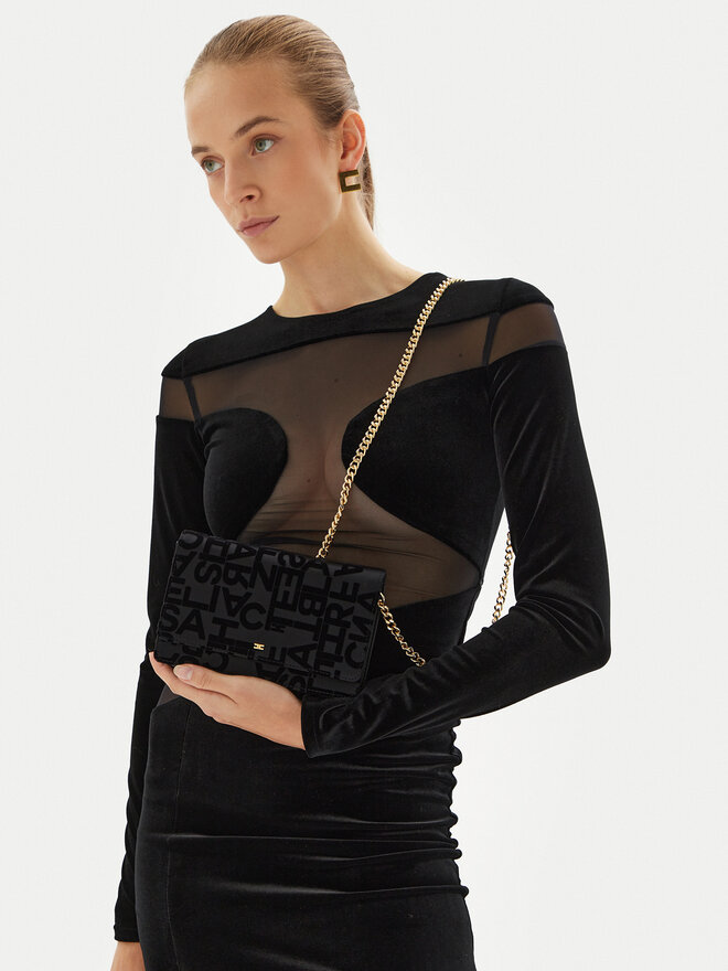 Elisabetta Franchi Torebka Elisabetta Franchi BS-22A-46E2-V280 Czarny