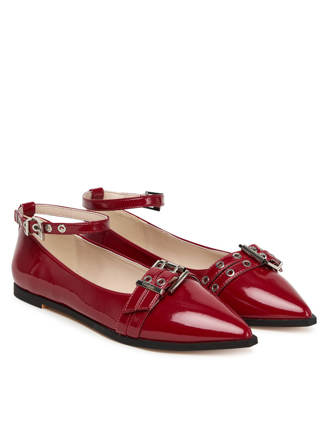 Buffalo Balerina Buffalo Marly Ankle 1621027 Piros