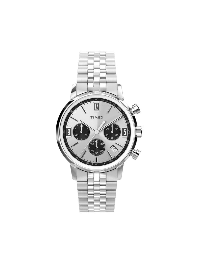 Timex Sat Timex Marlin TW2W10400 Srebrna