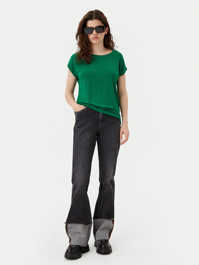 Vero Moda Vero Moda Marškinėliai Ava 10284468 Žalia Regular Fit