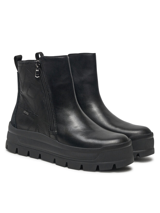 Geox Μποτάκια Geox Spherica EC7 D46WSG 04322 C9999 Μαύρο