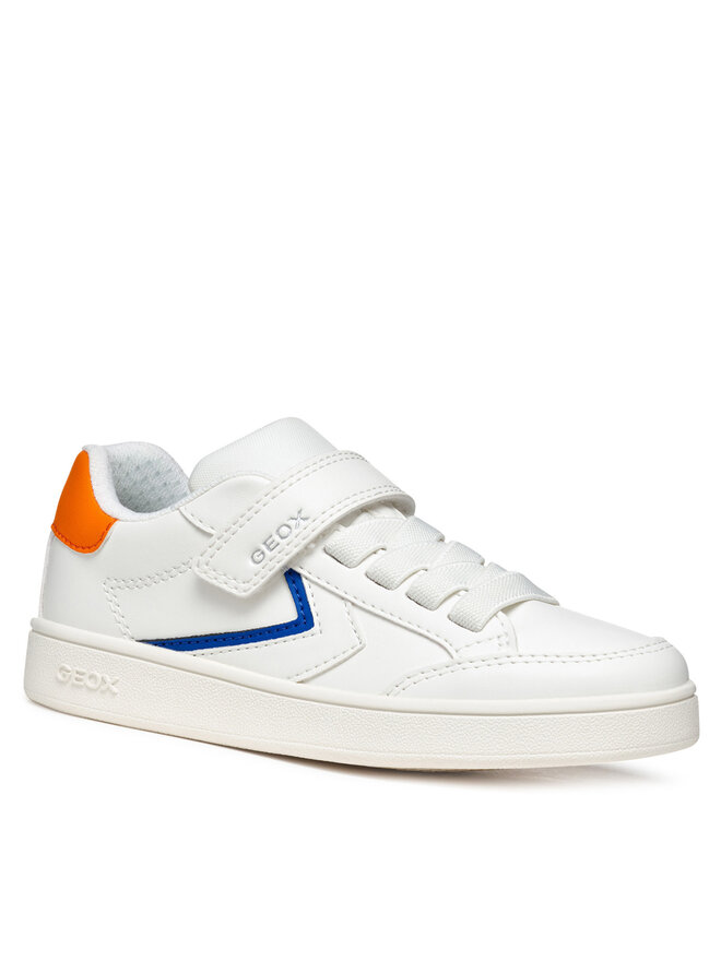 Geox Sneakersy Geox J Eclyper J55LSA 5411 C1383 M Biały