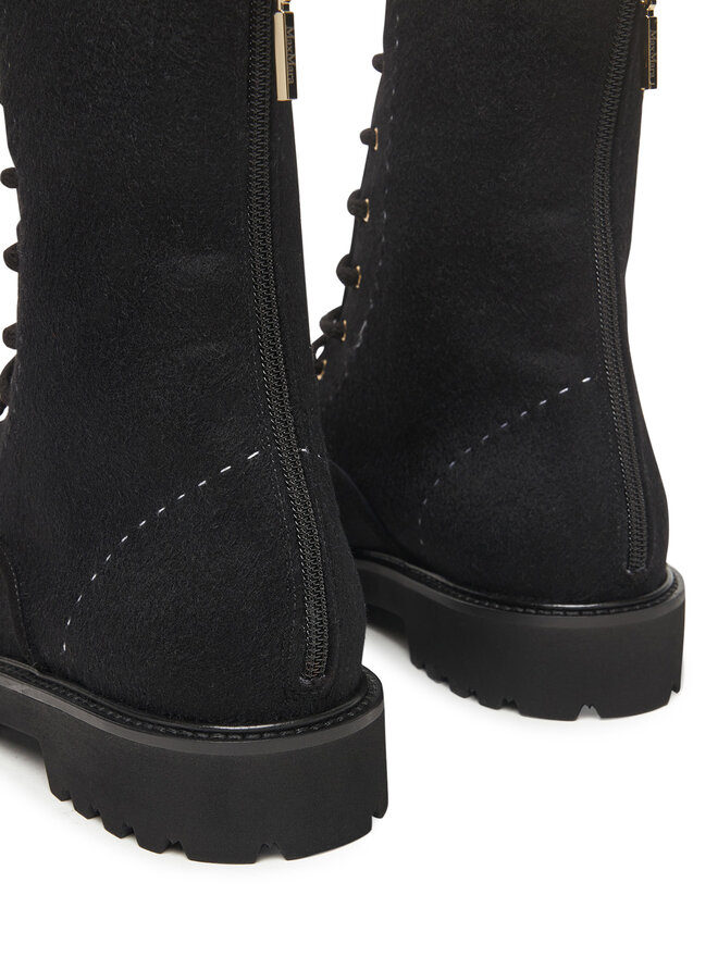 Max Mara Schnürschuhe Max Mara Bakerzipwk 25247960126 Schwarz