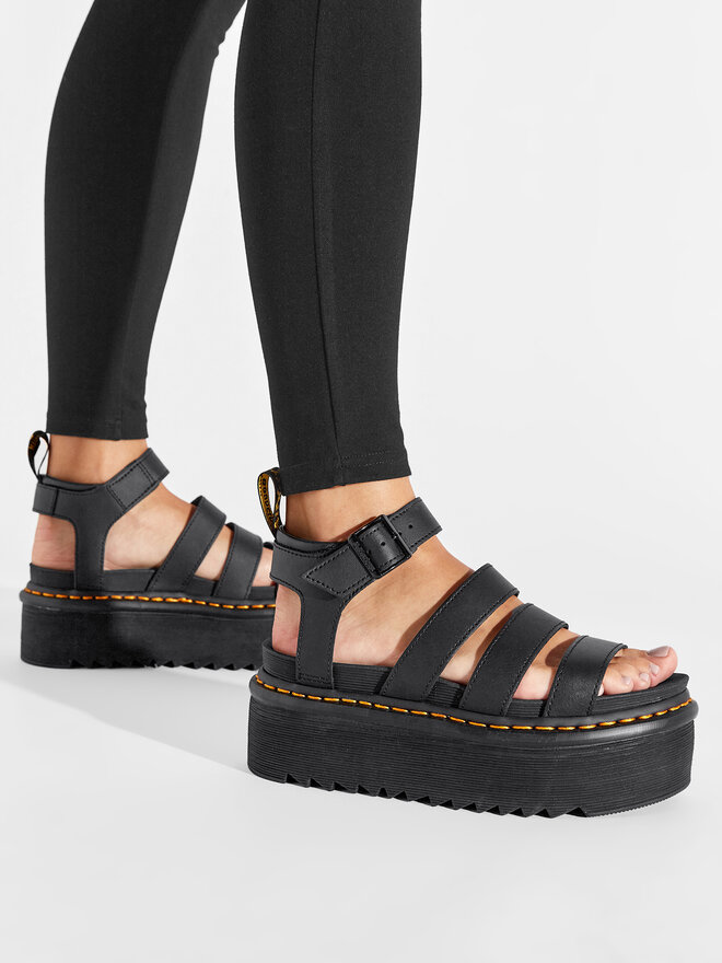 Dr. Martens Sandali Dr. Martens Blaire Quad 27296001 Nero
