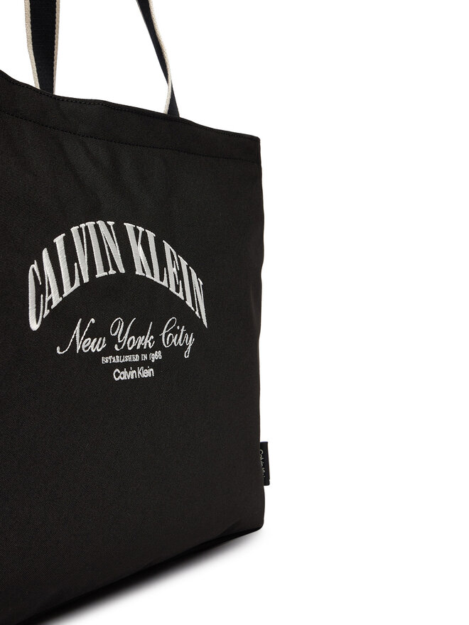 Calvin Klein Tasche Calvin Klein Graphic Capsule Tote LV04D3348G Schwarz