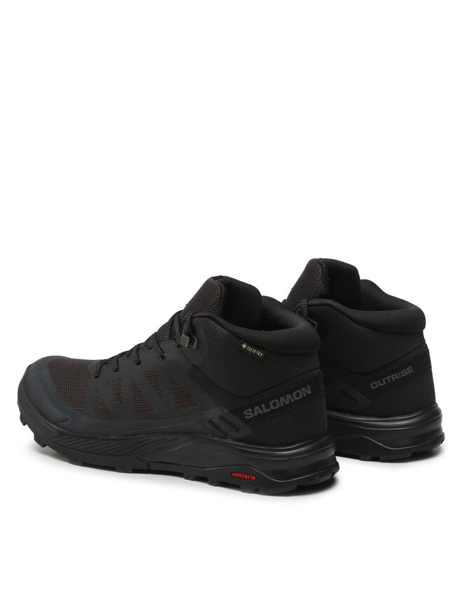 Salomon Trekkingschuhe Salomon Outrise Mid Gtx L47143500 Schwarz