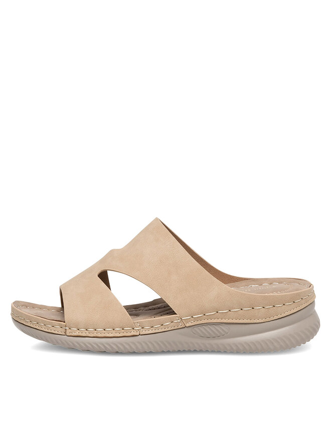 Clara Barson Pantoletten Clara Barson WYL0510-22 Beige