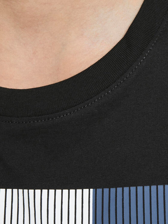 Jack&Jones Junior Jack&Jones Junior T-Shirt 12152730 Μαύρο Regular Fit