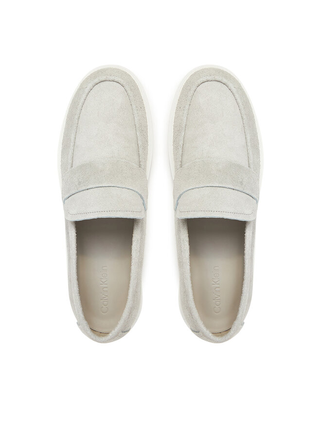 Calvin Klein Mokassins Calvin Klein Moccasin Sue Unlined HM0HM01819 Grau